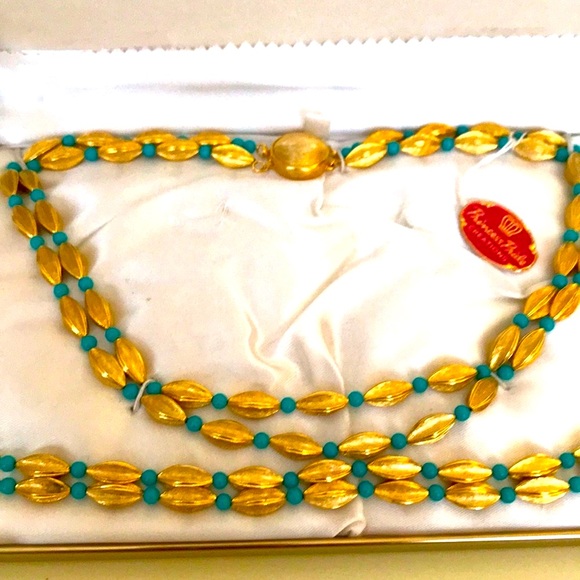 Circa 1950’s Princess Pride Choker and Bracelet NWT - Picture 2 of 7